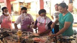 Bagongon Womens Association Hands on Training in Bottled Sardines Making